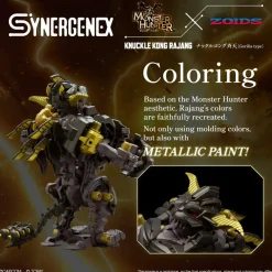 Monster Hunter X Zoids Knuckle Kong Rajang