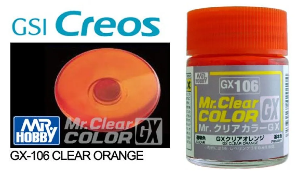 Mr. Clear Color GX GX106 Orange 18ml
