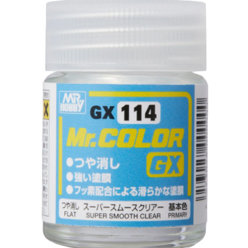 Mr. Clear Color GX GX114 Super Smooth Clear (Flat) 18ml