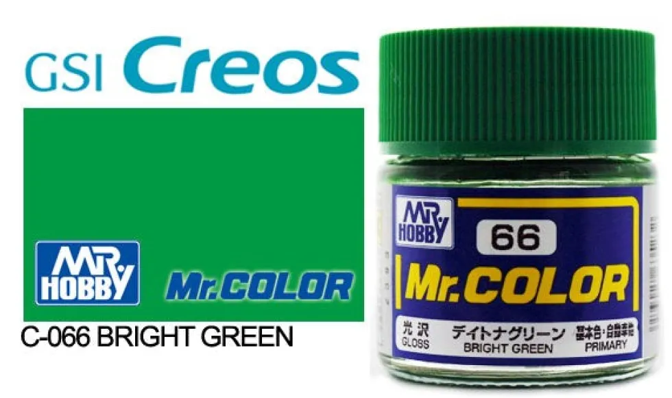 Mr. Color C66 Gloss Bright Green 10ml