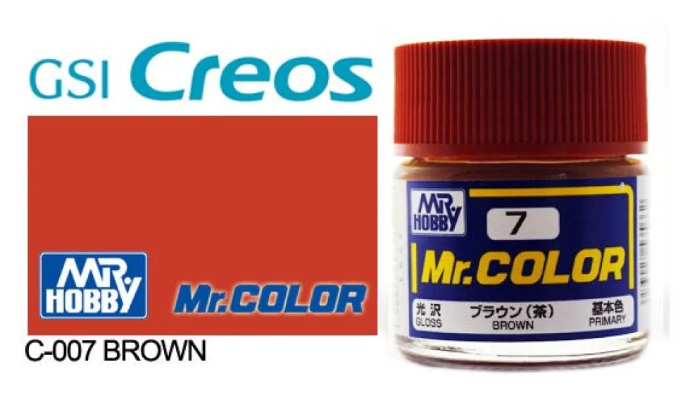 Mr. Color C7 Gloss Brown 10ml