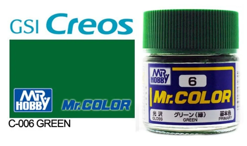 Mr. Color C6 Gloss Green 10ml