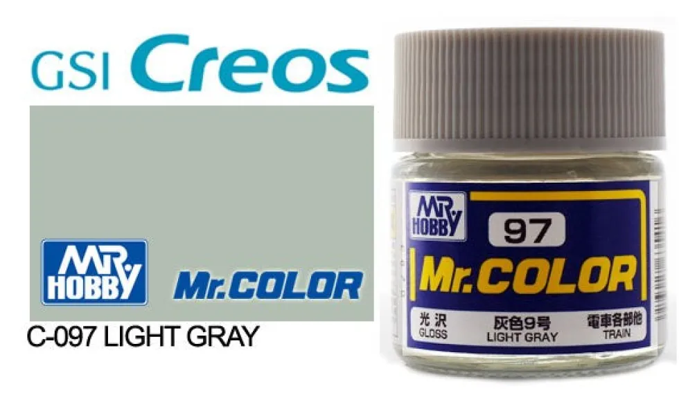 Mr. Color C97 Gloss Light Gray 10ml