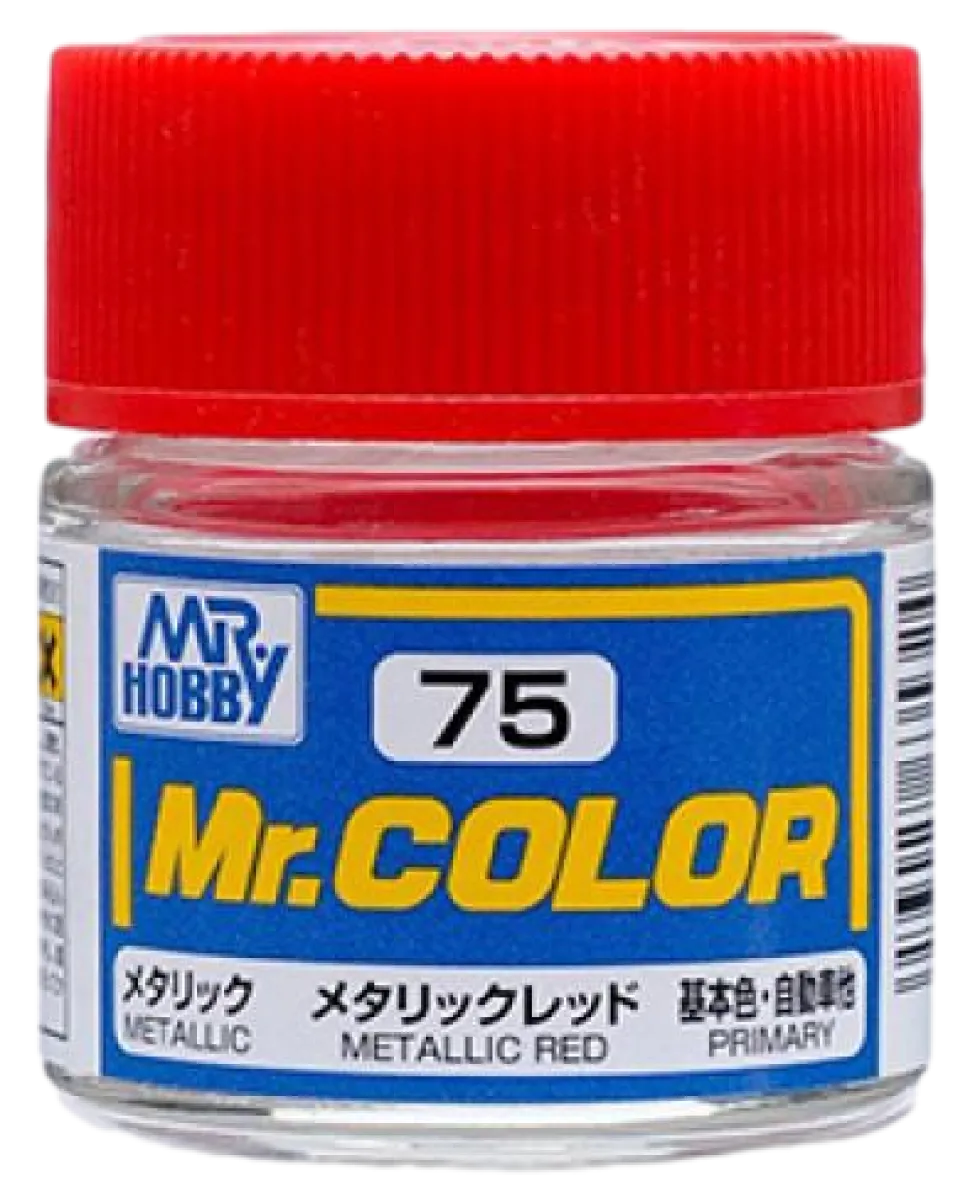 Mr. Color C75 Gloss Metallic Red 10ml