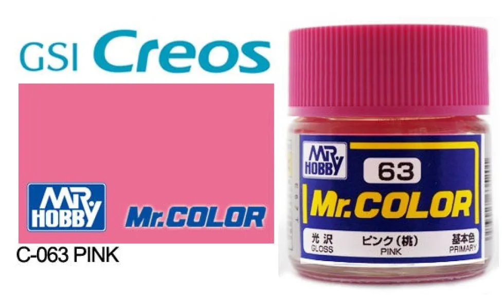 Mr. Color C63 Gloss Pink 10ml