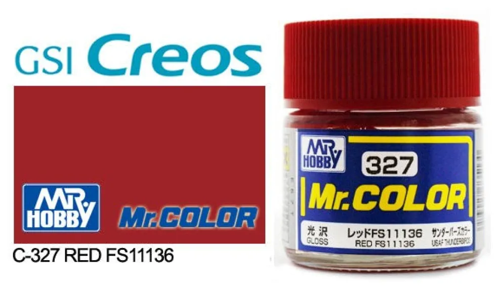 Mr. Color C327 Gloss Red FS11136 10ml
