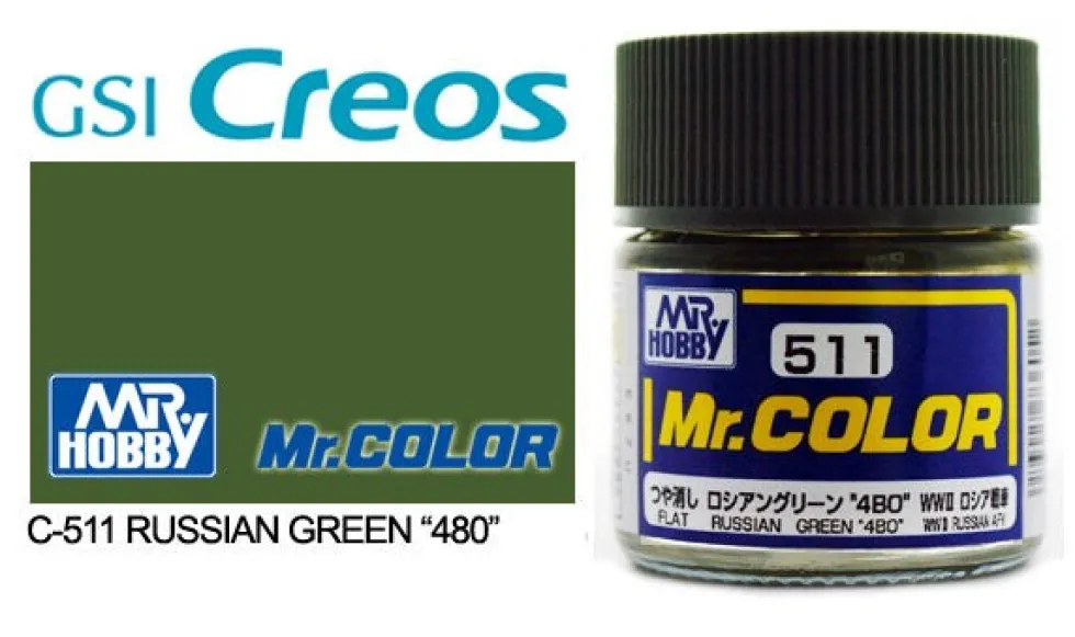 Mr. Color C511 Russian Green 4BO 10ml