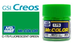Mr. Color C175 Semi-Gloss Fluorescent Green 10ml