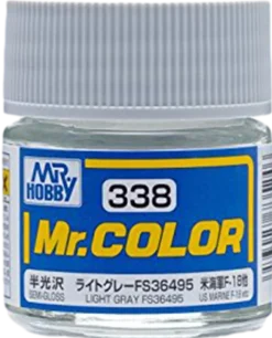 Mr. Color C338 Semi-Gloss Light Gray FS36495 10ml