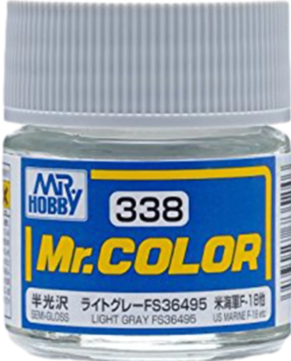 Mr. Color C338 Semi-Gloss Light Gray FS36495 10ml