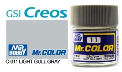 Mr. Color C11 Semi-Gloss Light Gull Gray 10ml