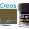 Mr. Color C12 Semi-Gloss Olive Drab(1) 10ml