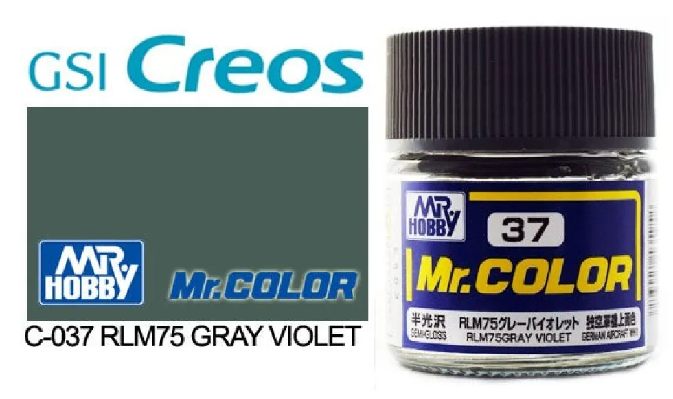 Mr. Color C37 Semi-Gloss RLM75 Gray Violeet 10ml