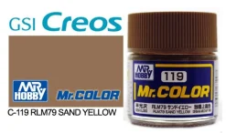 Mr. Color C119 Semi-Gloss RLM79 Sand Yellow 10ml