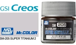 Mr. Color Super Metallic SM205 Super Titanium 2 10ml