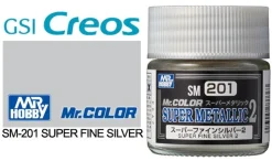 Mr. Color Super Metallic SM201 Super Fine Silver 2 10ml
