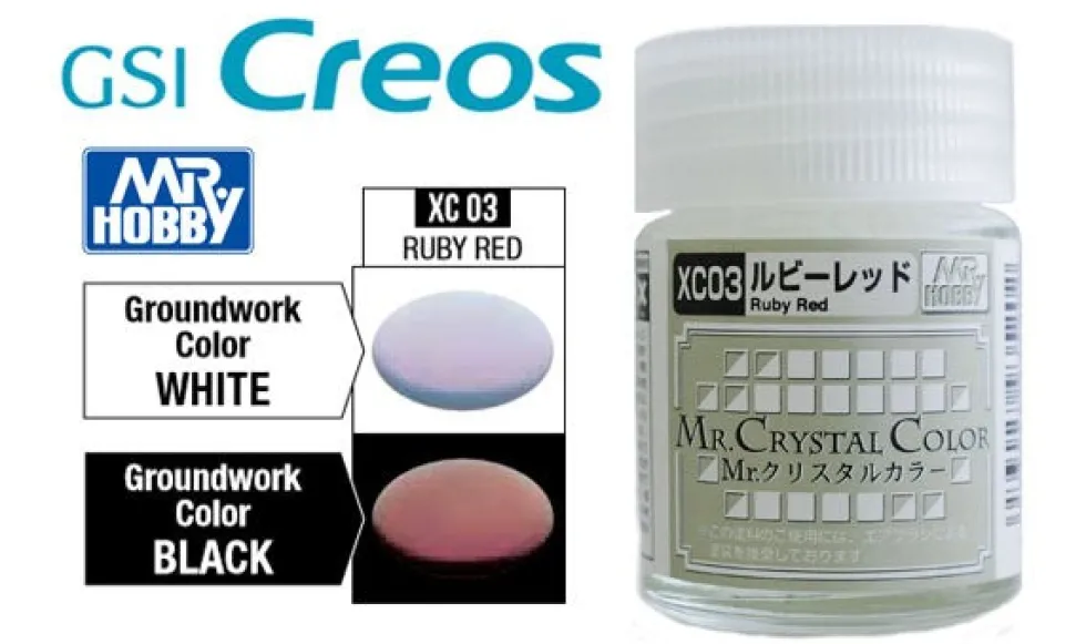 Mr. Crystal Color XC03 Ruby Red