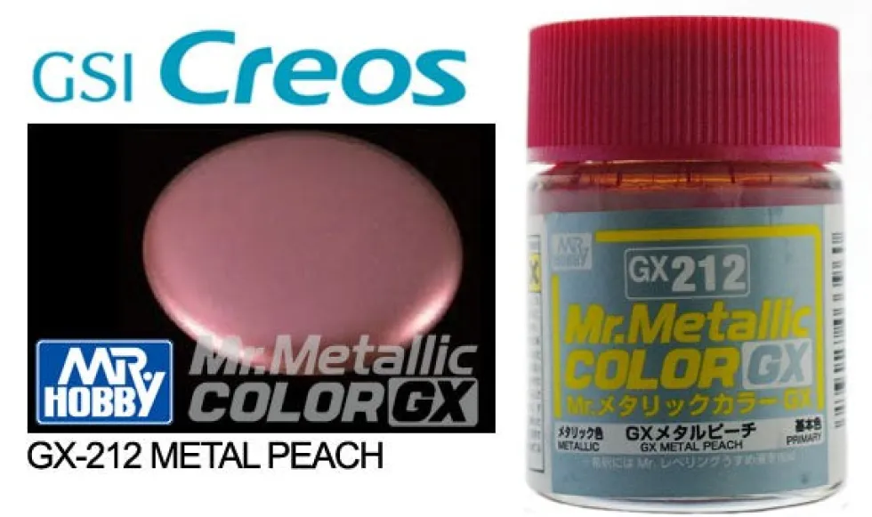 Mr. Metallic Color GX GX212 Metal Peach 18ml