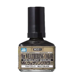 Mr. Weathering Color Multi Black