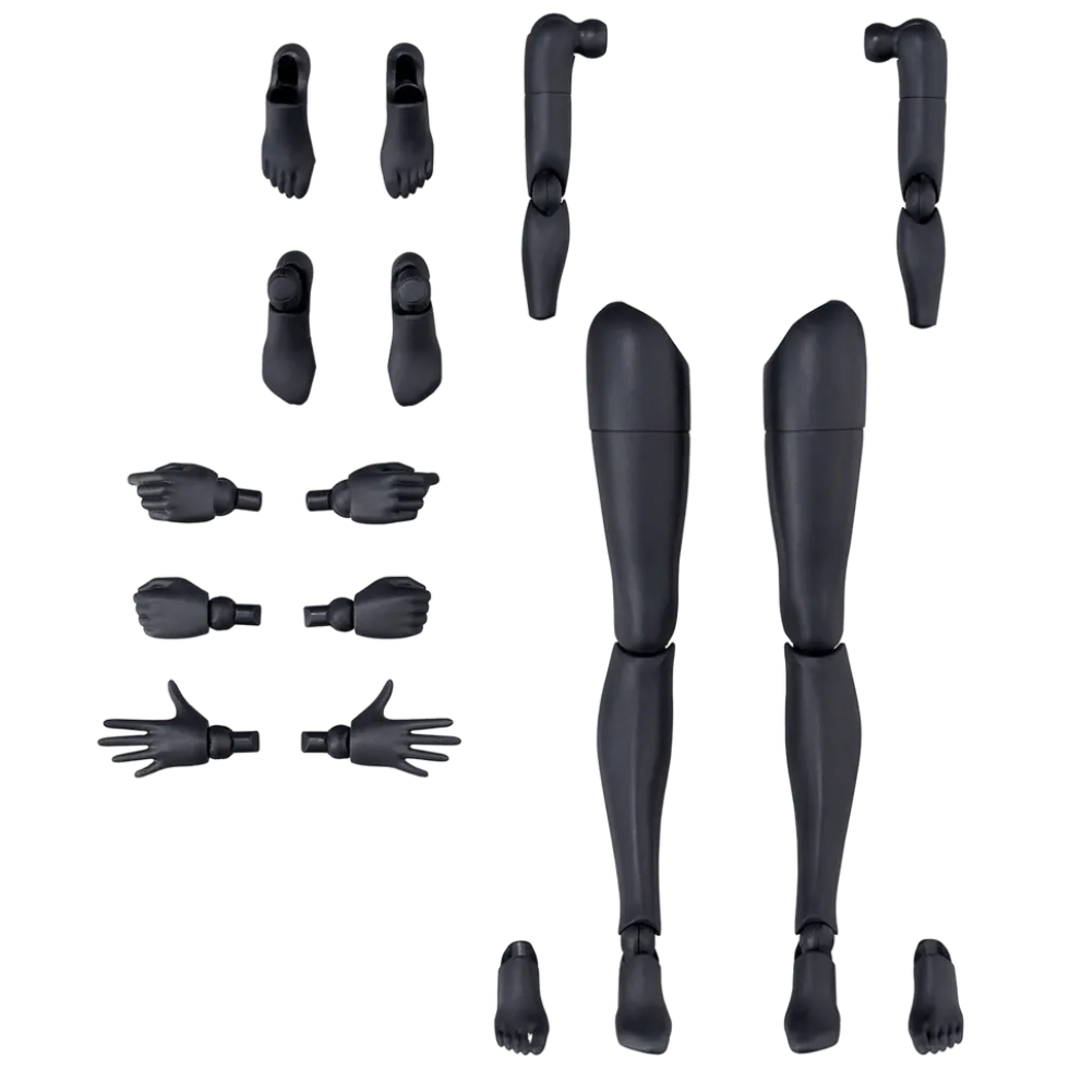 30MS OB-12 Option Body Parts - Arm & Leg Parts (White/Black)