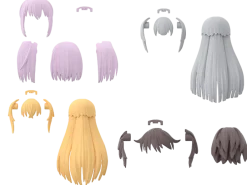 30MS Option Hair Style Parts Vol.4 (4 types)
