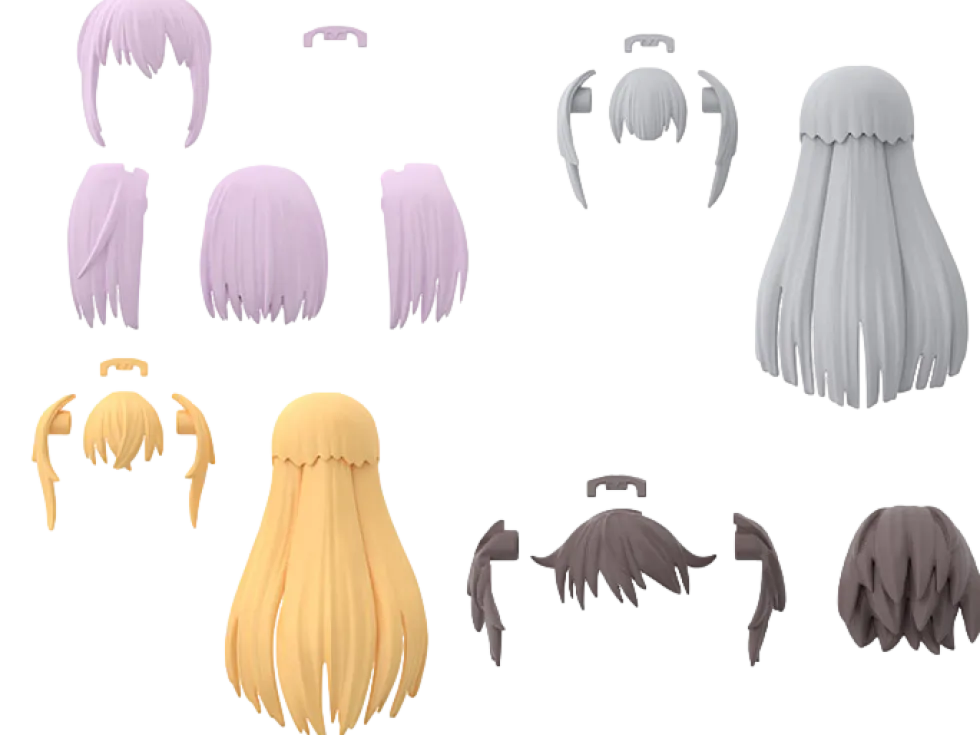 30MS Option Hair Style Parts Vol.4 (4 types)