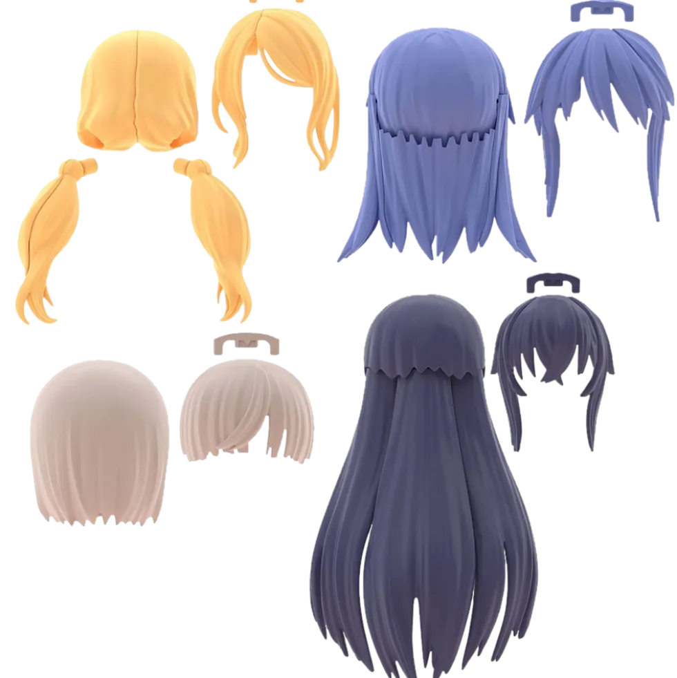 30MS Option Hair Style Parts Vol.8 (4 types)