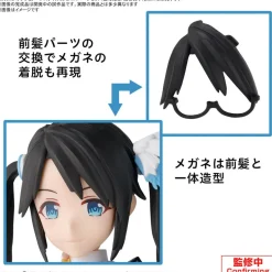 30MS x THE iDOLM@STER - Option Hairstyle & Face Parts Set (Yuika Mitsumine x Kiriko Yukoku)