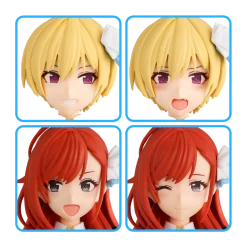 30MS x THE iDOLM@STER - Option Hair Style & Face Parts Set (Juri Saijo/Natsuha Arisugawa)