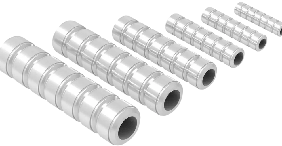 MZ Pipe Silver (20 pcs) - 4.0mm