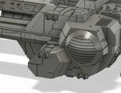 1/1700 Nahel Argama Resin Kit