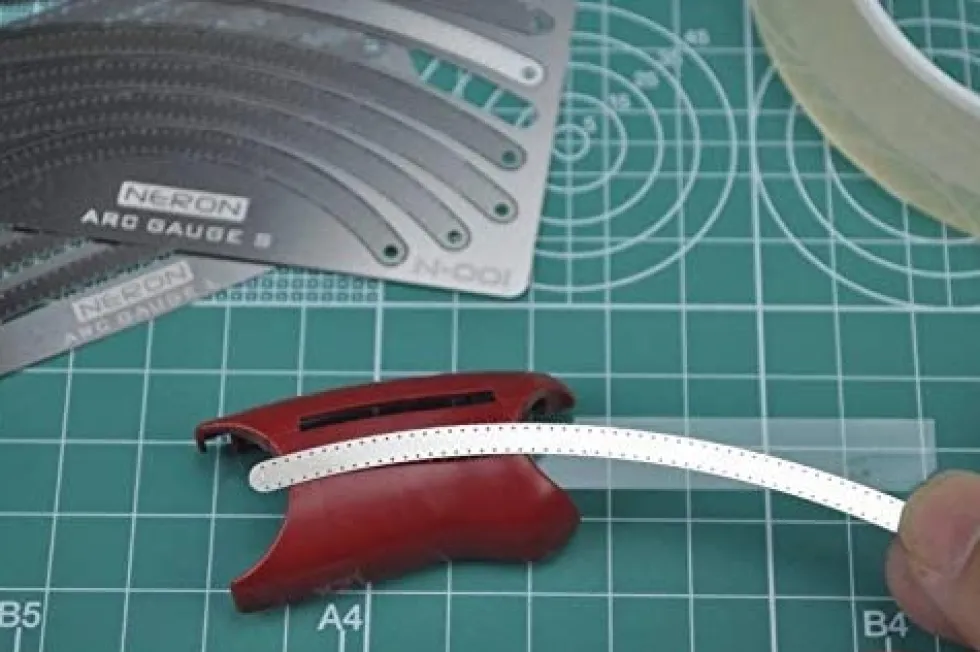 N-002 Neron Curved Scribing Template