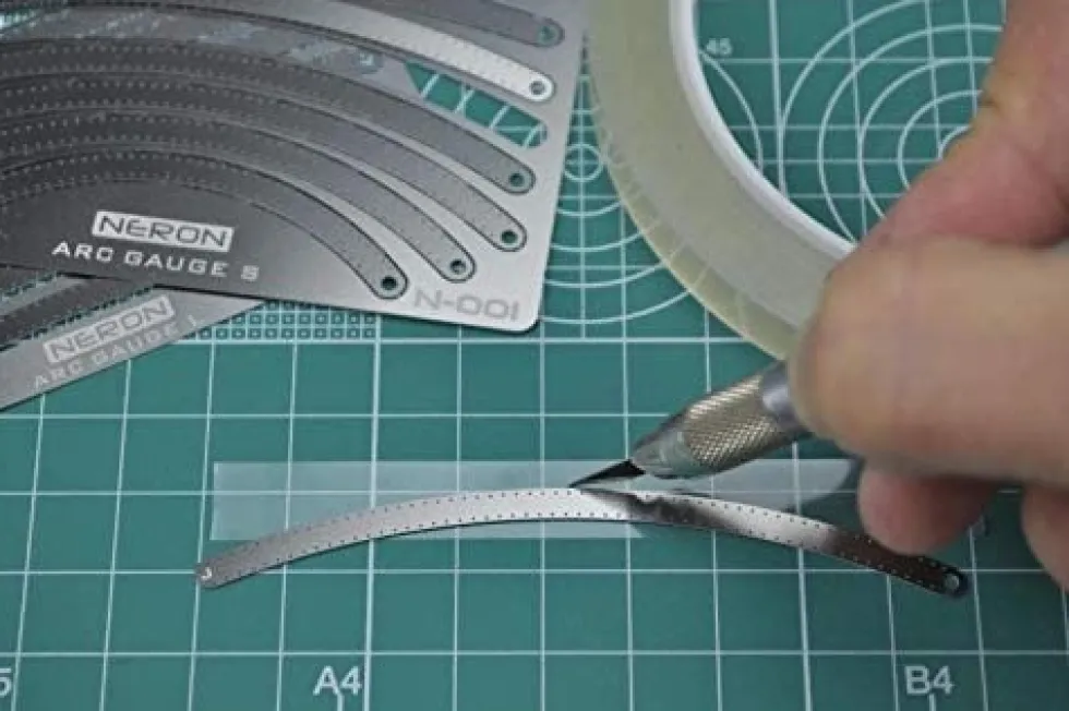 N-002 Neron Curved Scribing Template