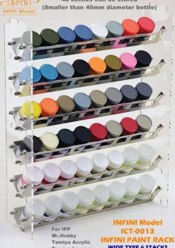 Paint Rack (Wide) - 4 Stacks