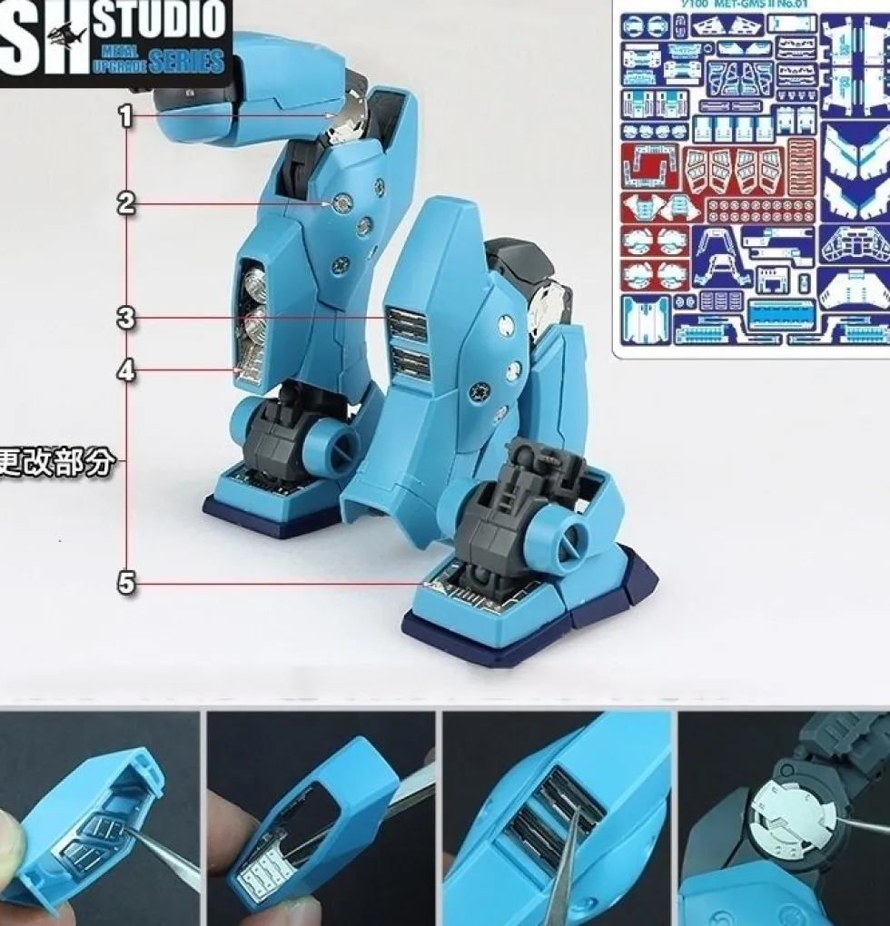 Photo Etch MG GM Sniper II