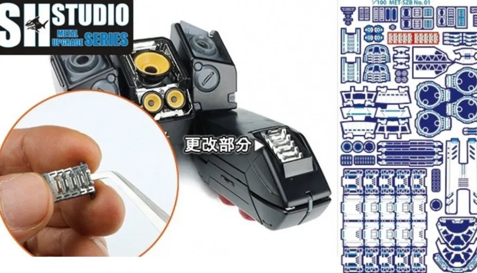 Photo Etch MG Sazabi Ver. Ka