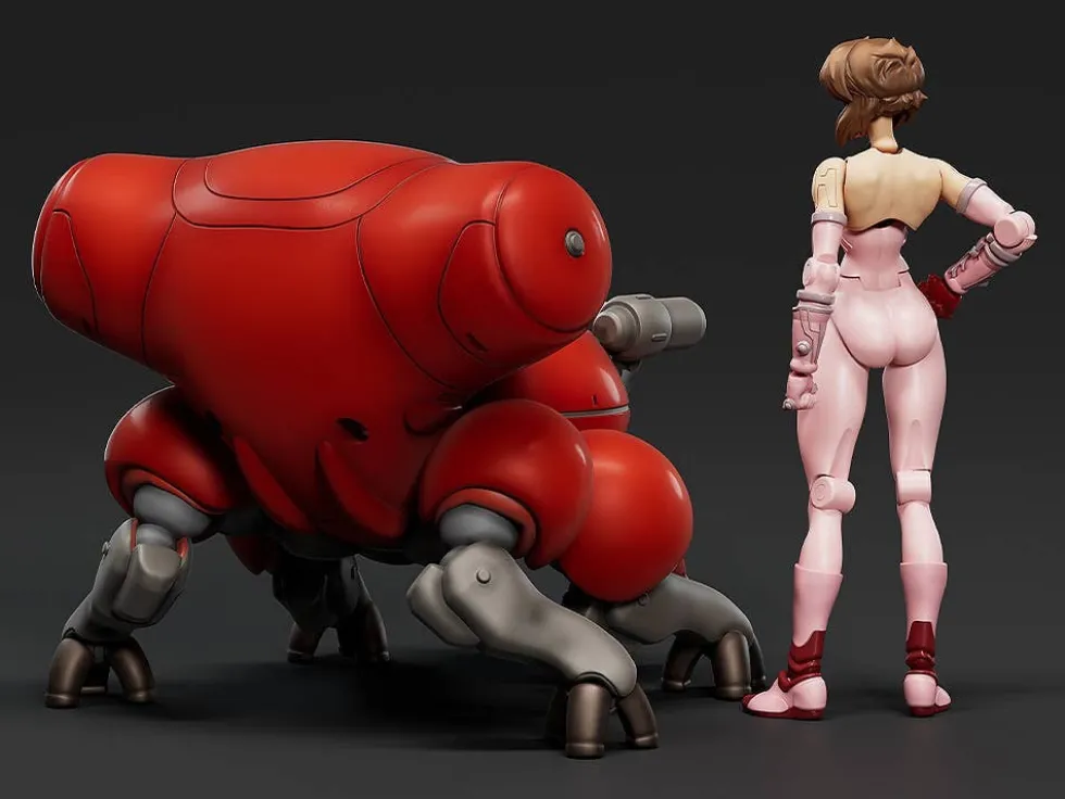 PLAMAX MF-94 Minimum Factory Motoko Kusanagi with Fuchikoma (Manga Ver.)