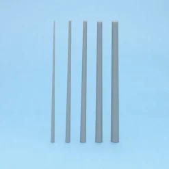 Plastic Tapered Round Bar (Gray) - 1→3mm x 10