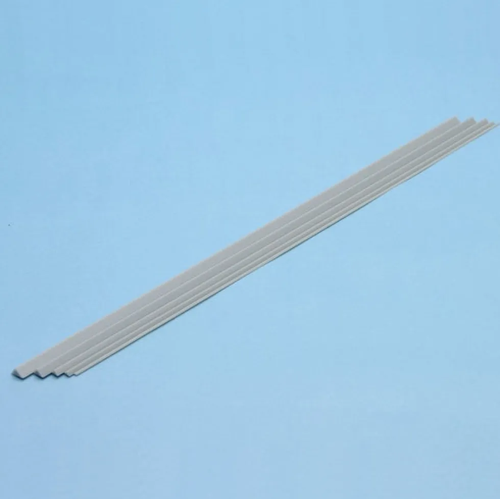 Plastic Triangular Stick (Gray) - 1mm x 8