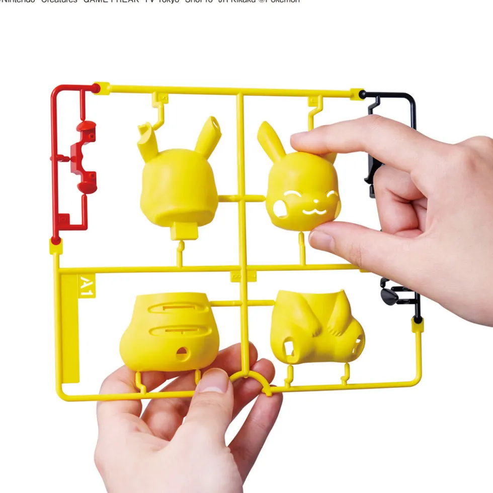 Pokémon Model Kit Quick!! 16 Pikachu (Sitting Pose)