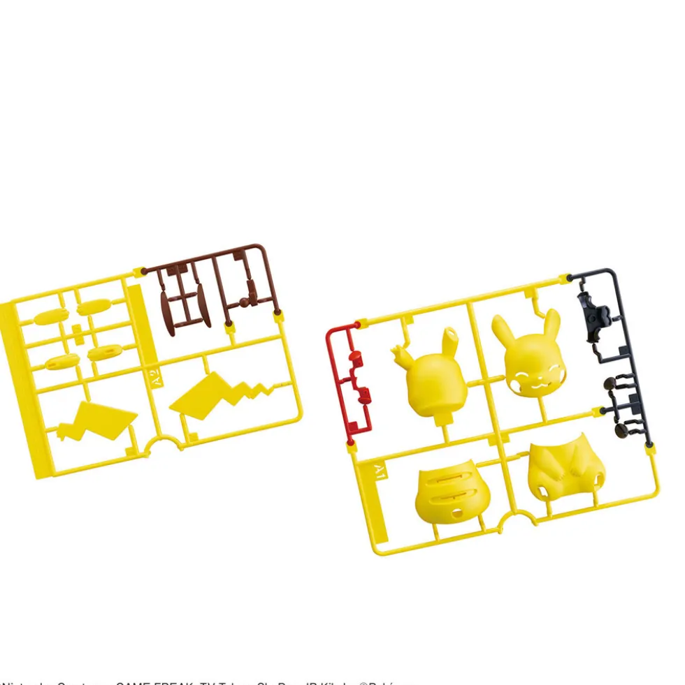 Pokémon Model Kit Quick!! 16 Pikachu (Sitting Pose)