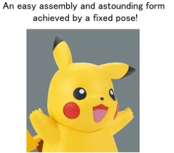 Pokémon Model Kit Quick!! 01 Pikachu