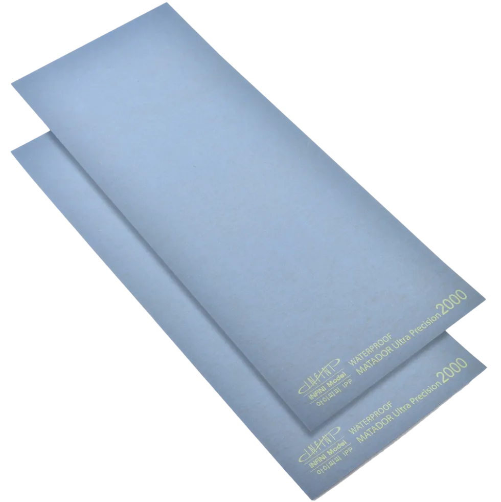 Premium Ultra Precision Sanding Sheet Of Sticker Type - Full Set #400-7000