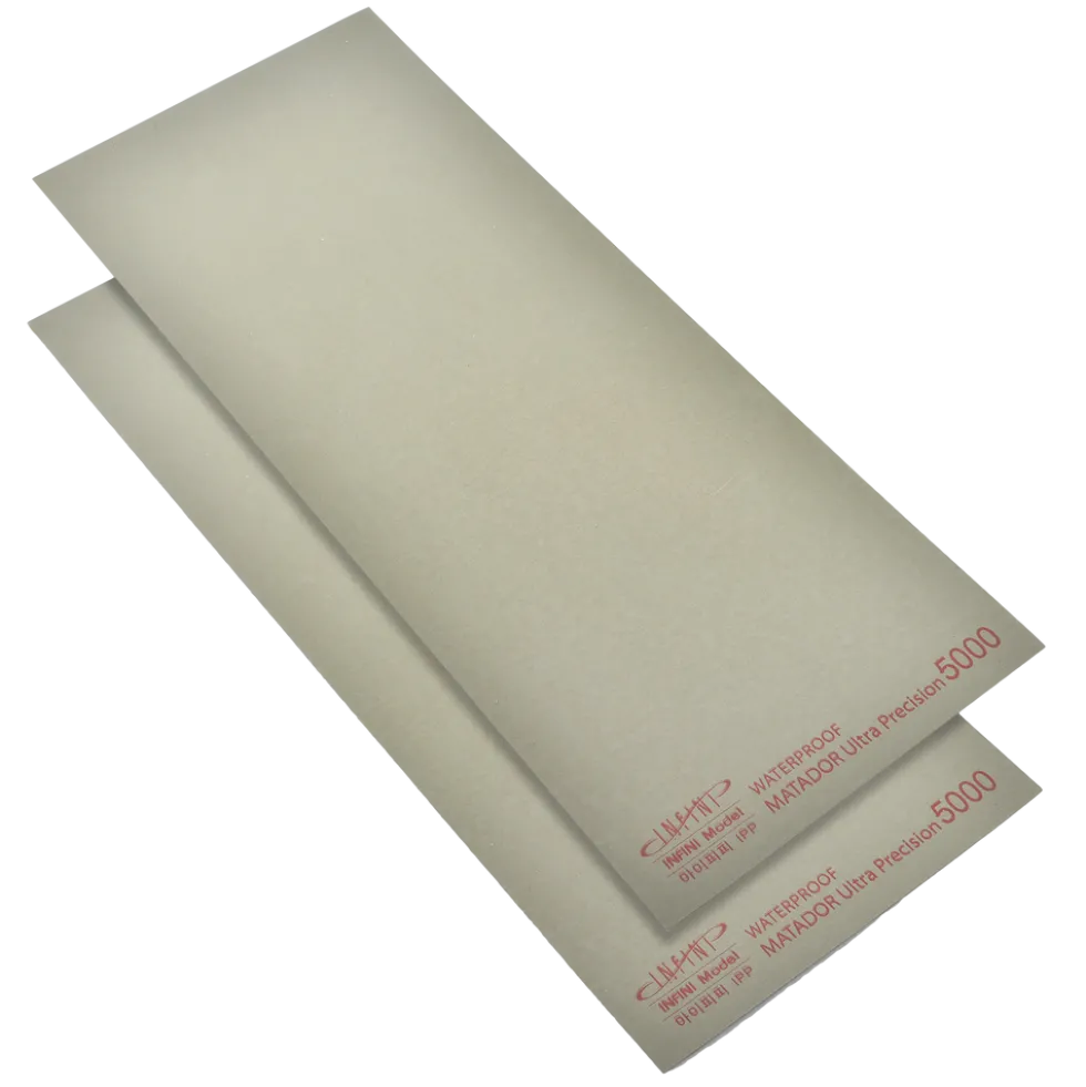 Premium Ultra Precision Sanding Sheet Of Sticker Type - Full Set #400-7000