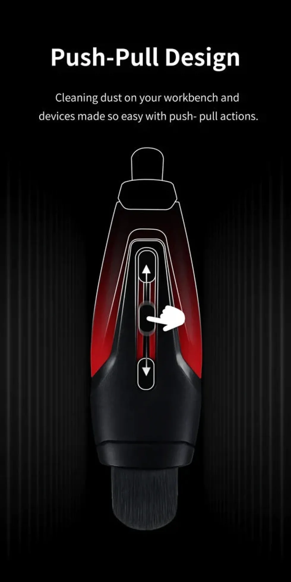 PT-RDB Retractable Dust Brush