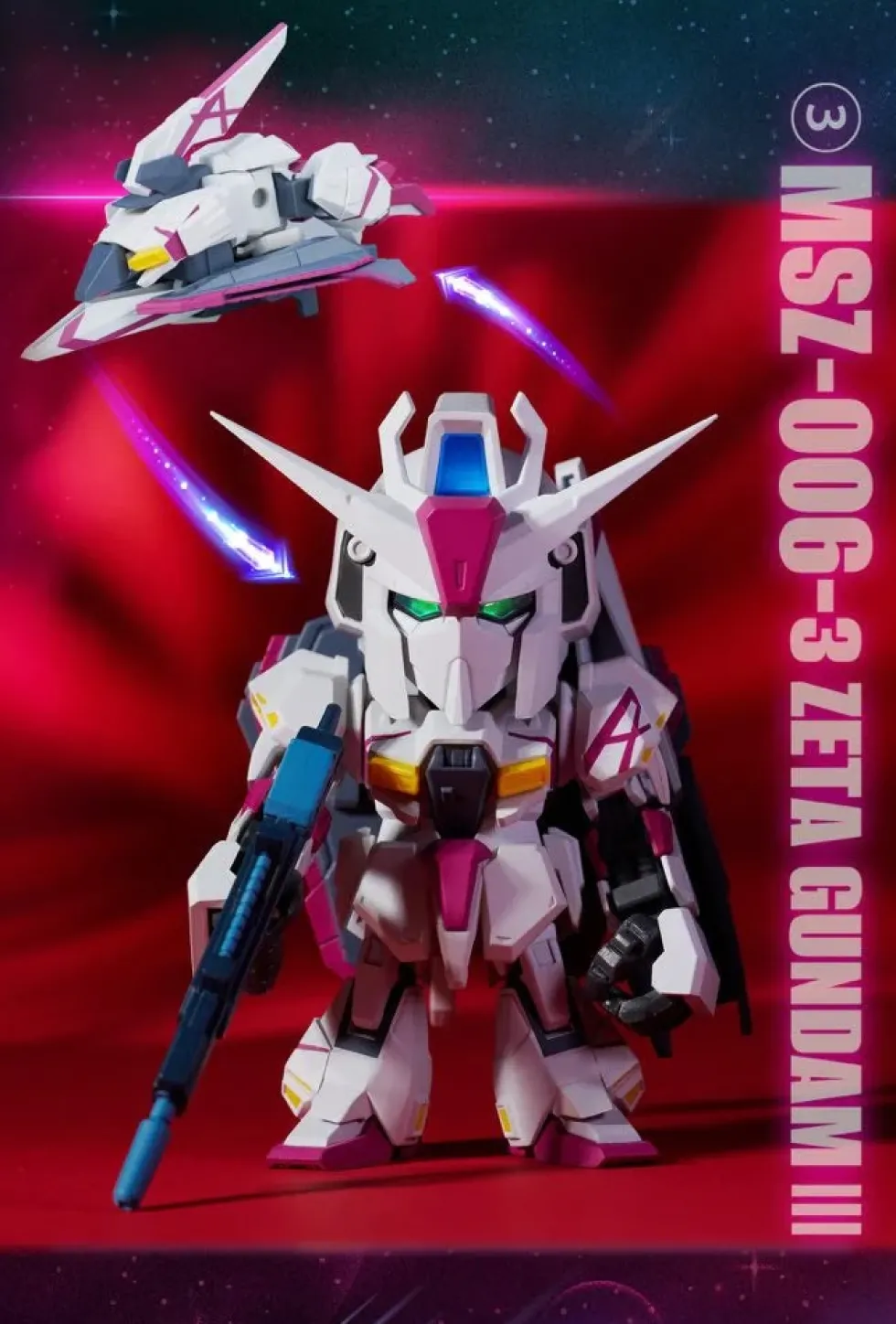 QMSV Mini Zeta Gundam Transformation (Box of 8)