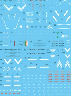 RG Evangelion 01 Decals