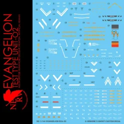RG Evangelion 02 Decals