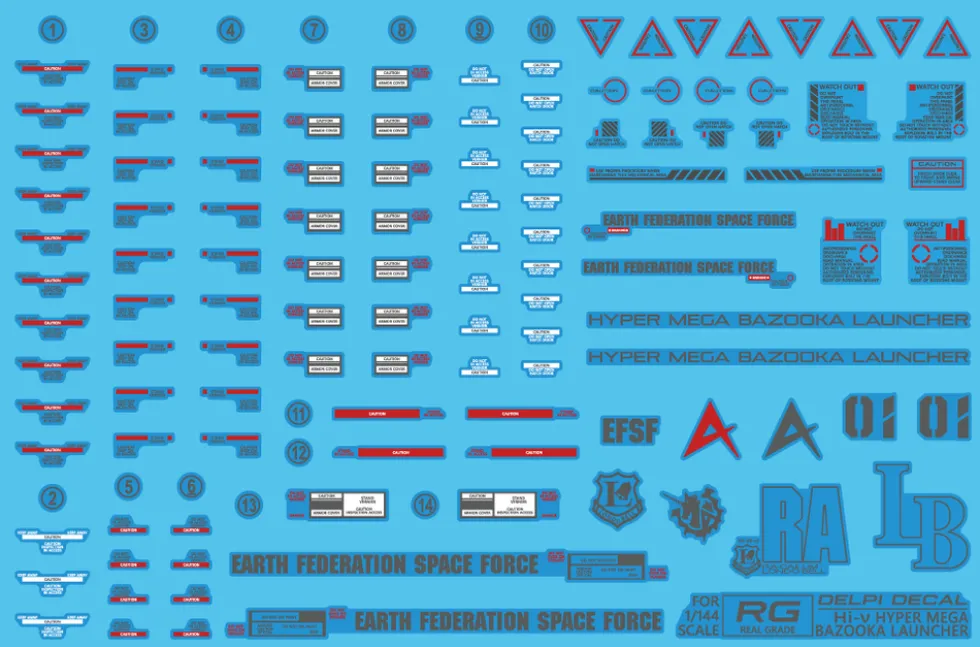 RG Hi-Nu Hyper Mega Bazooka Launcher (Manual Ver.)