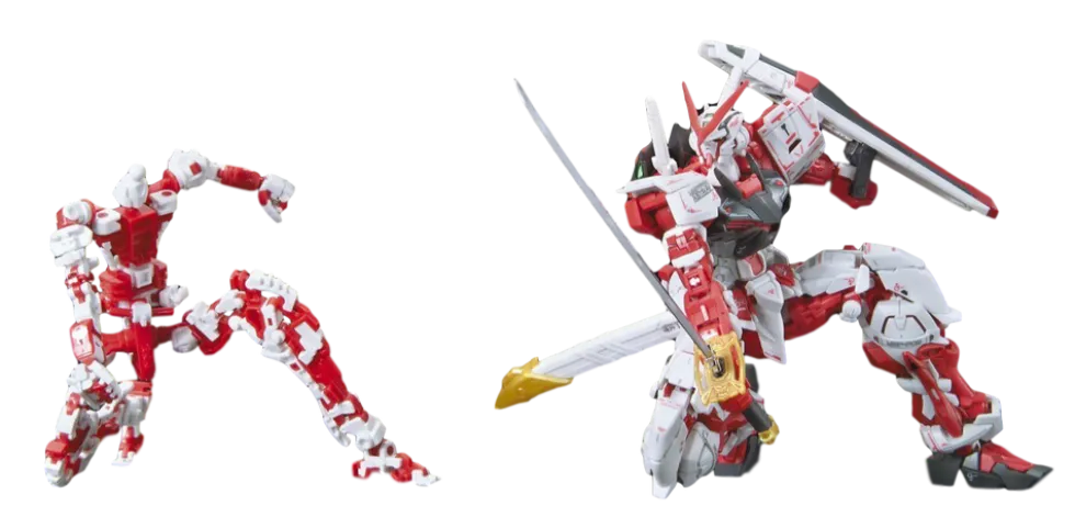RG 19 MBF-P02 Gundam Astray Red Frame